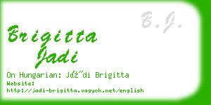 brigitta jadi business card